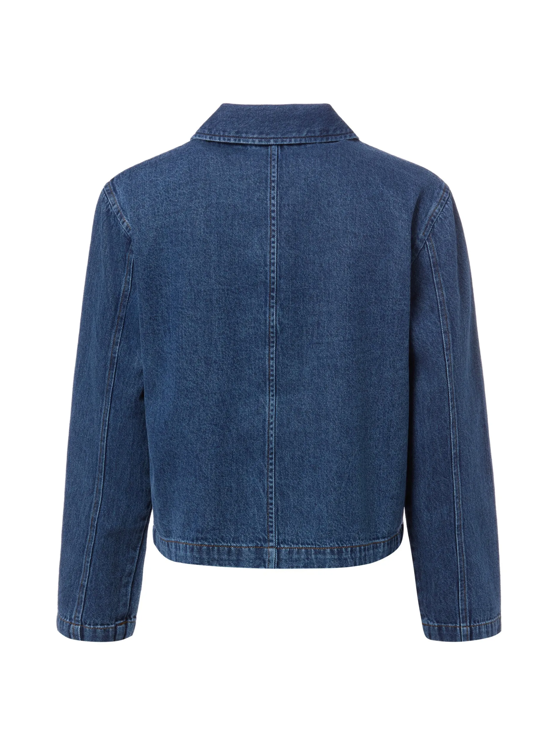 Marie Lund Damen Jeansjacke in medium stone