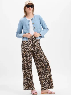 Marie Lund Damen Jeansjacke - Sofia in light stone