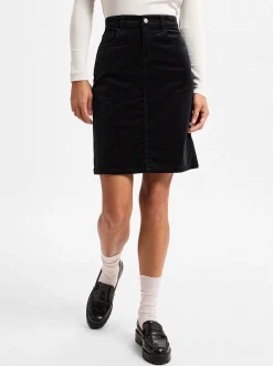 Marie Lund Damen Minirock in schwarz - Länge: kurz