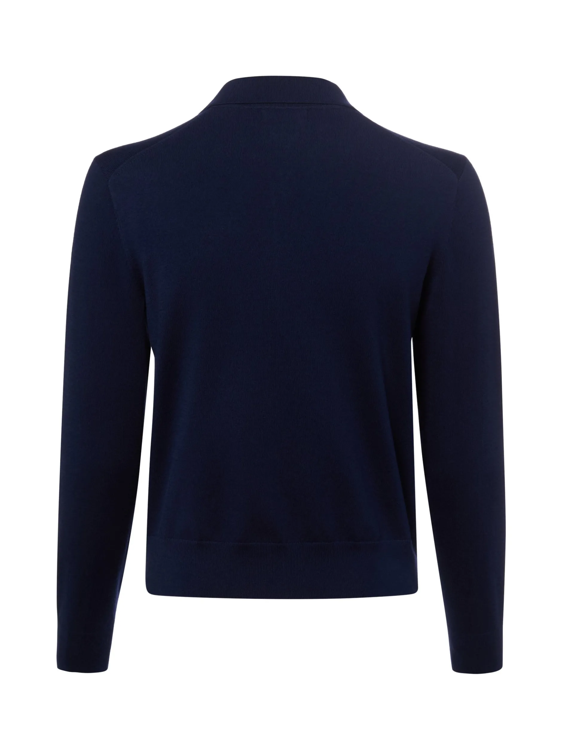 Marie Lund Damen Strickjacke in marine - Ärmel: langarm