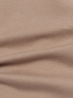 Marie Lund Damen Tanktop in taupe - Ausschnitt: Rundhals
