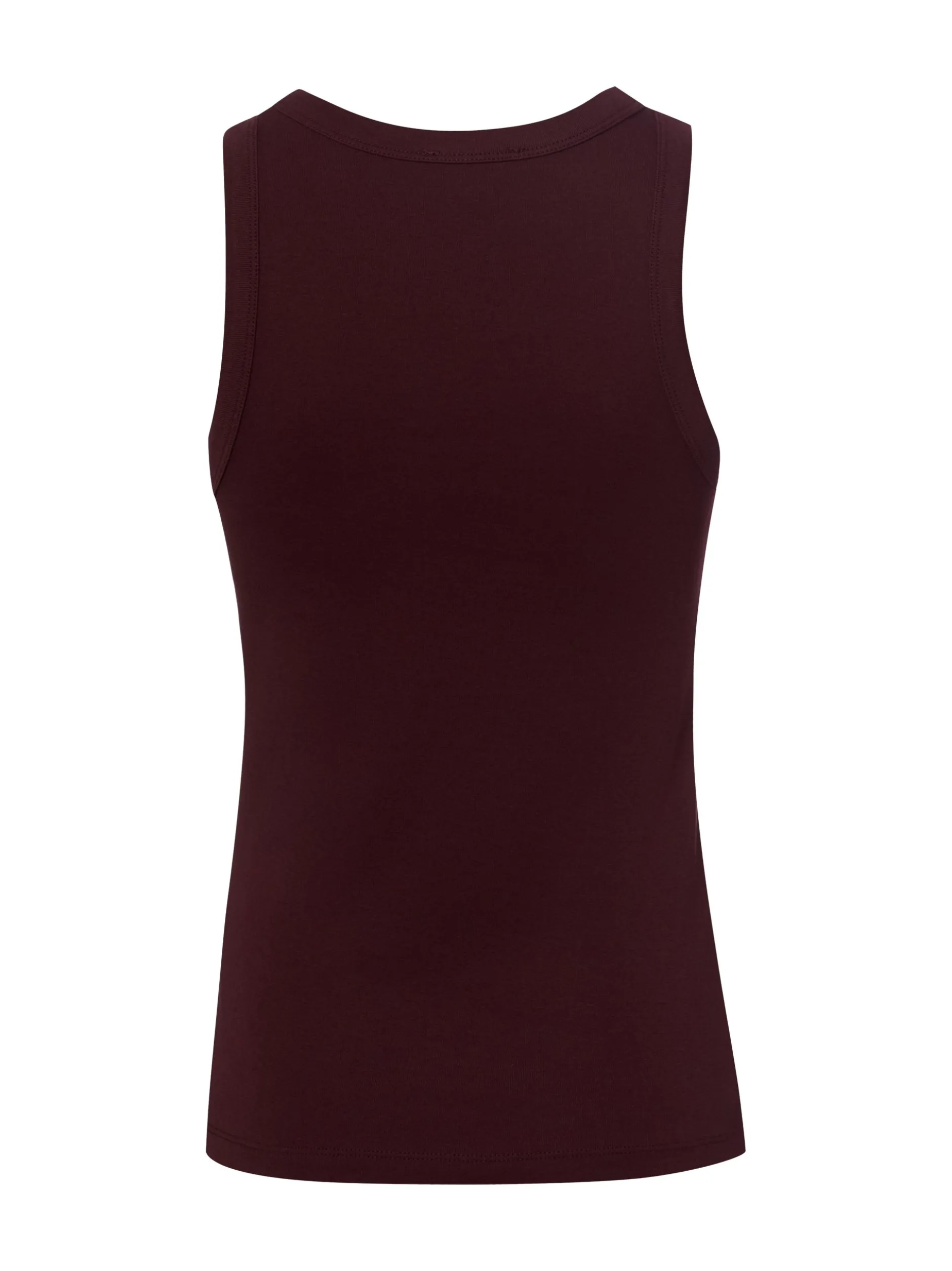 Marie Lund Damen Top in bordeaux - Ausschnitt: Rundhals