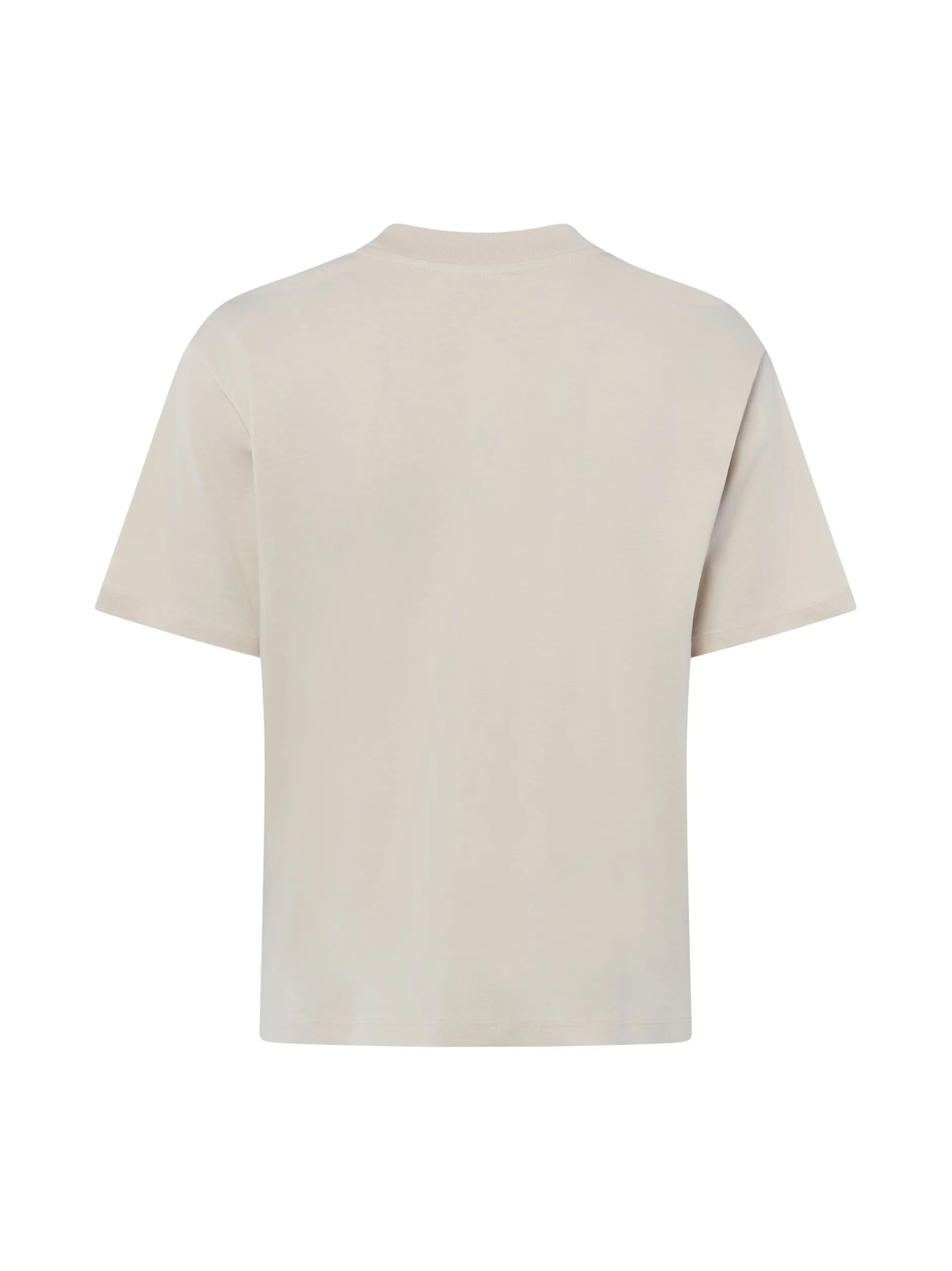 Marie Lund Damen T-Shirt in beige - Ausschnitt: Rundhals