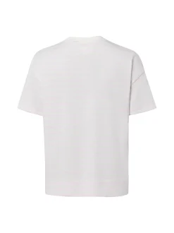 Marie Lund Damen T-Shirt in flieder weiß