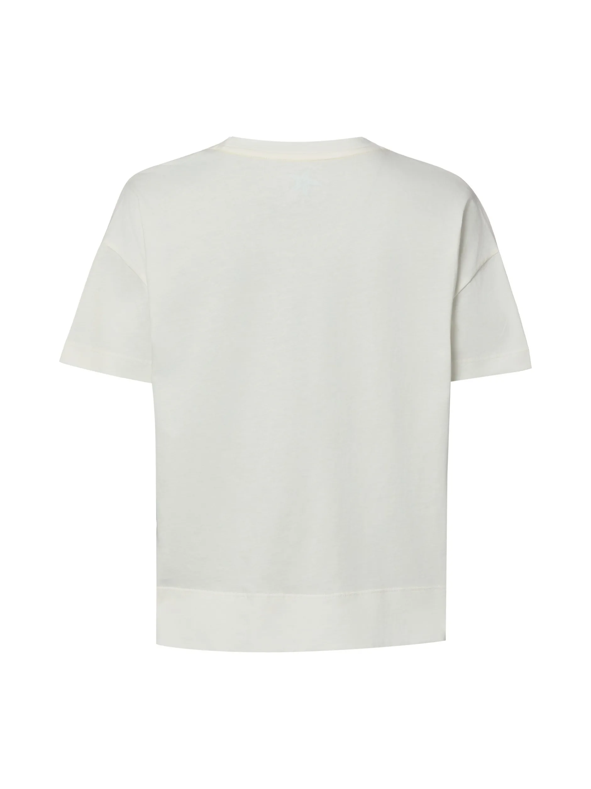 Marie Lund Damen T-Shirt in weiß - Ausschnitt: Rundhals