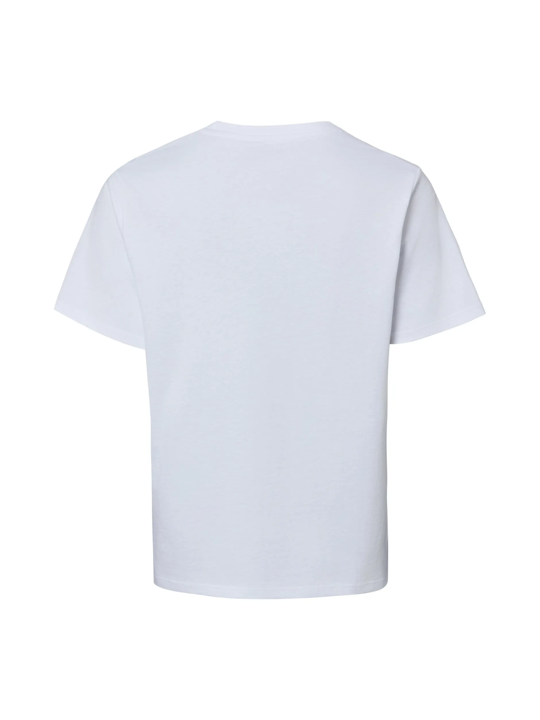 Marie Lund Damen T-Shirt in weiß - Ausschnitt: Rundhals