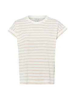 Marie Lund Damen T-Shirt in weiß melange