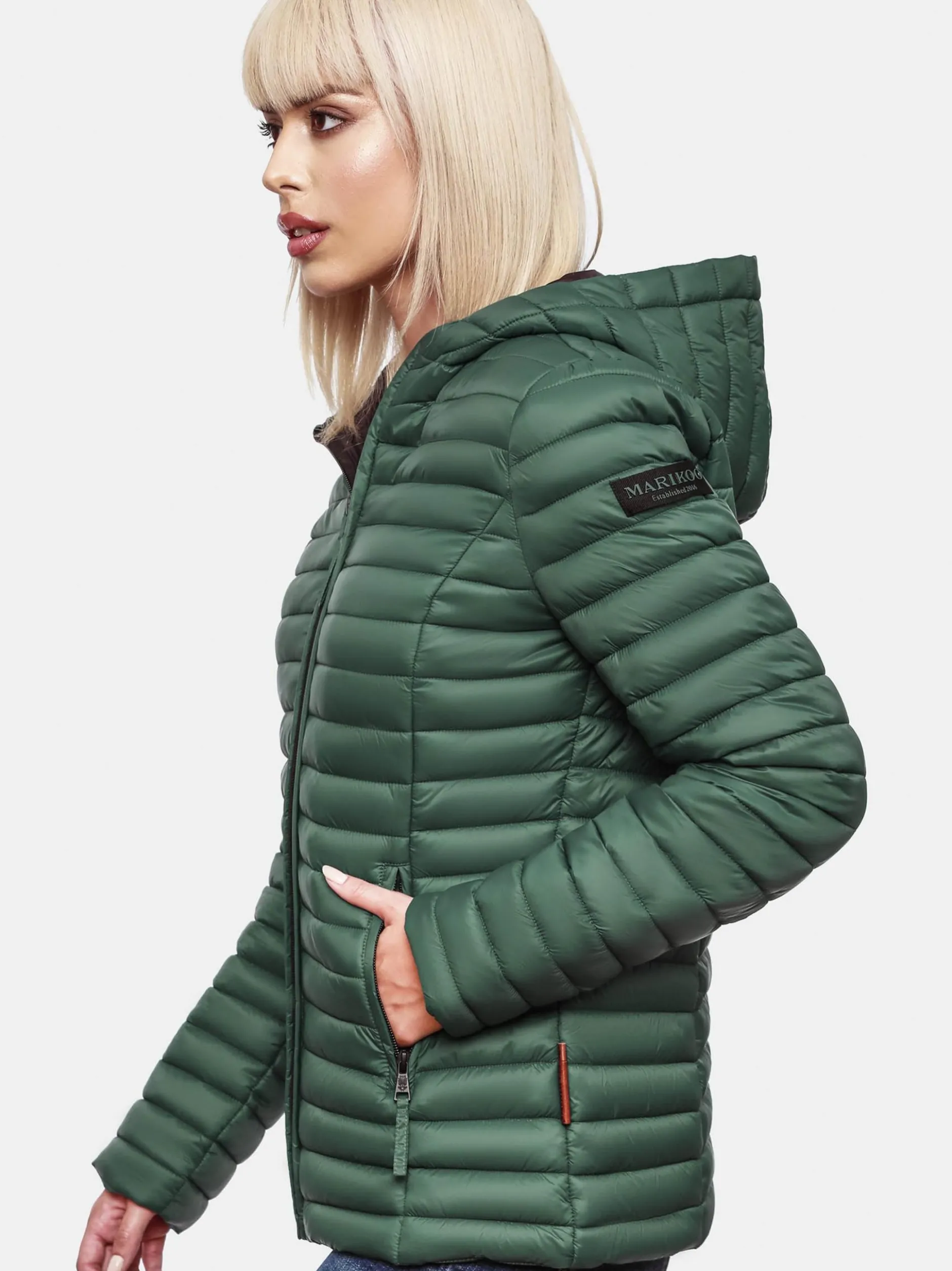 Marikoo Damen Übergangsjacke - Asraa in grün