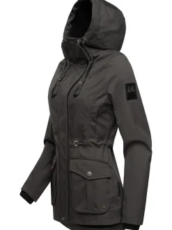 Marikoo Damen Übergangsjacke - Babetaa Prc in anthrazit