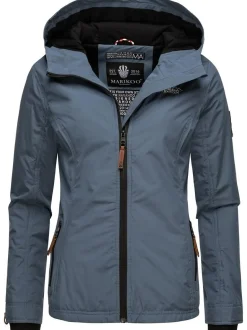 Marikoo Damen Übergangsjacke - Brombeere in blau