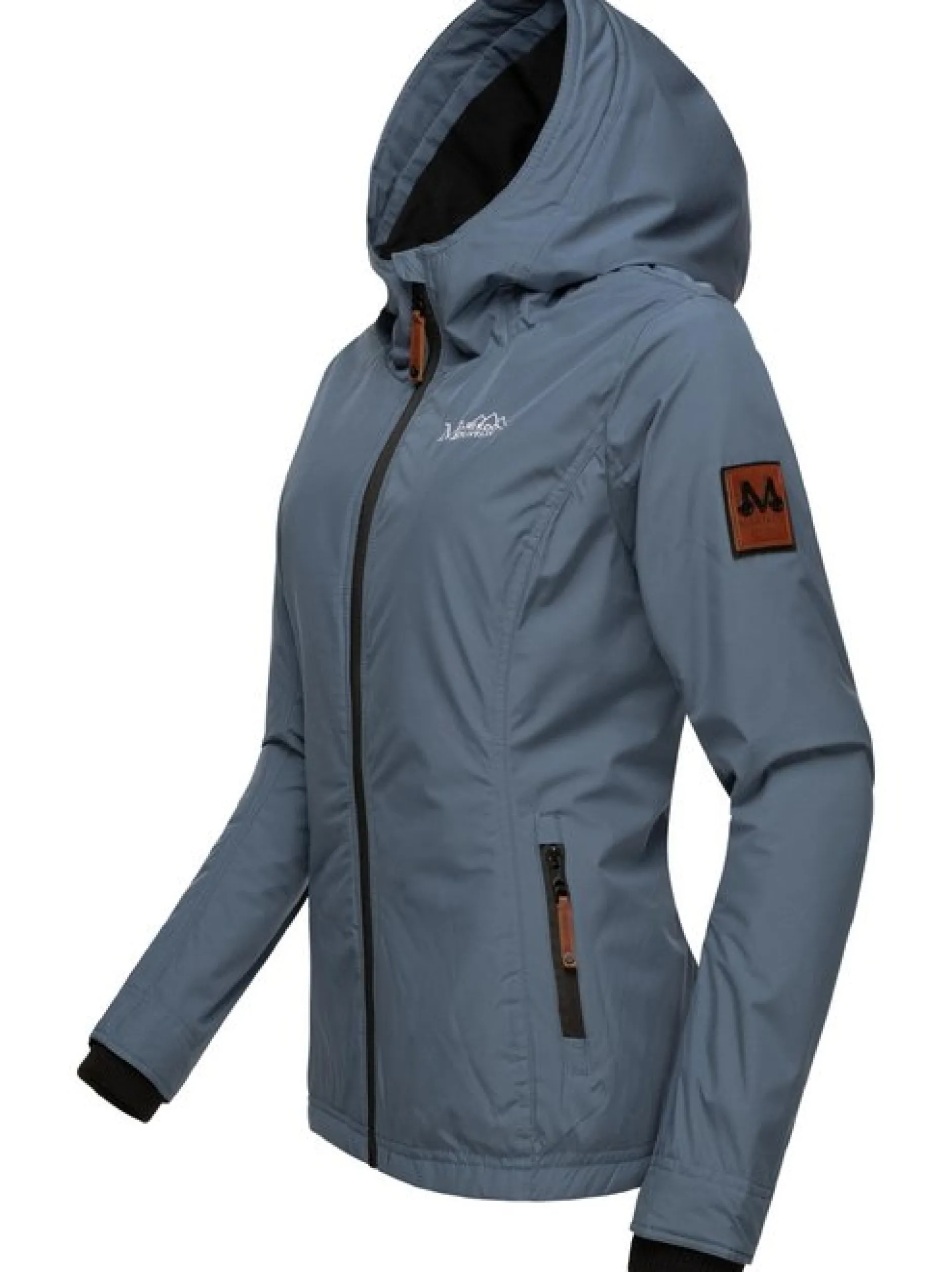 Marikoo Damen Übergangsjacke - Brombeere in blau