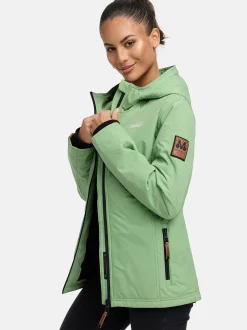 Marikoo Damen Übergangsjacke - Brombeere in gras