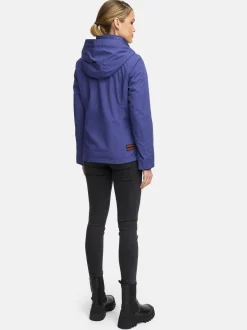 Marikoo Damen Übergangsjacke - Erdbeere in lila