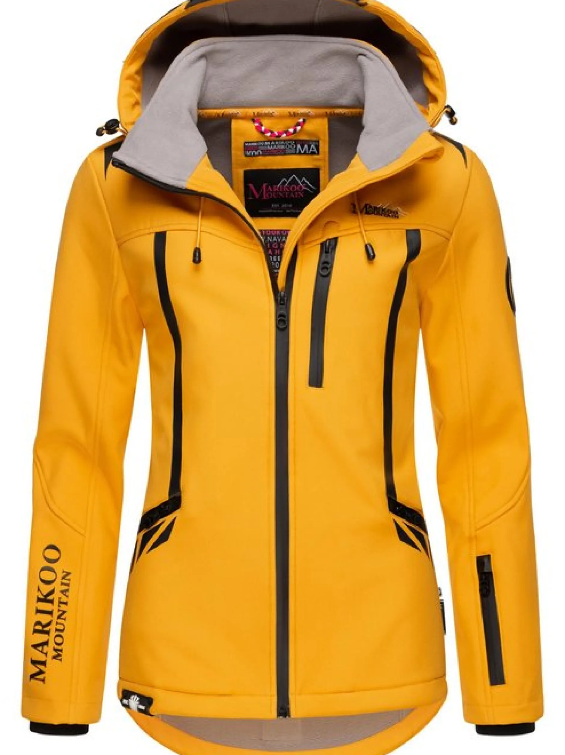 Marikoo Damen Übergangsjacke - Mount-Cho-Oyu in gelb
