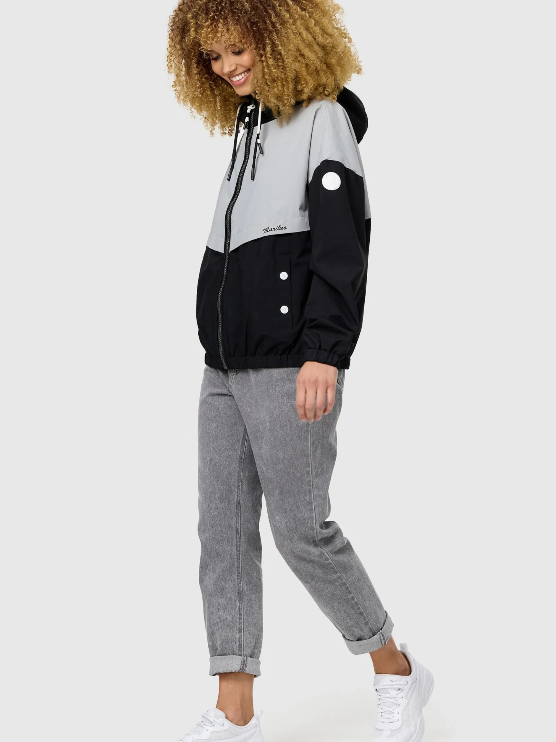 Marikoo Damen Bomberjacke - Liubkaa in schwarz