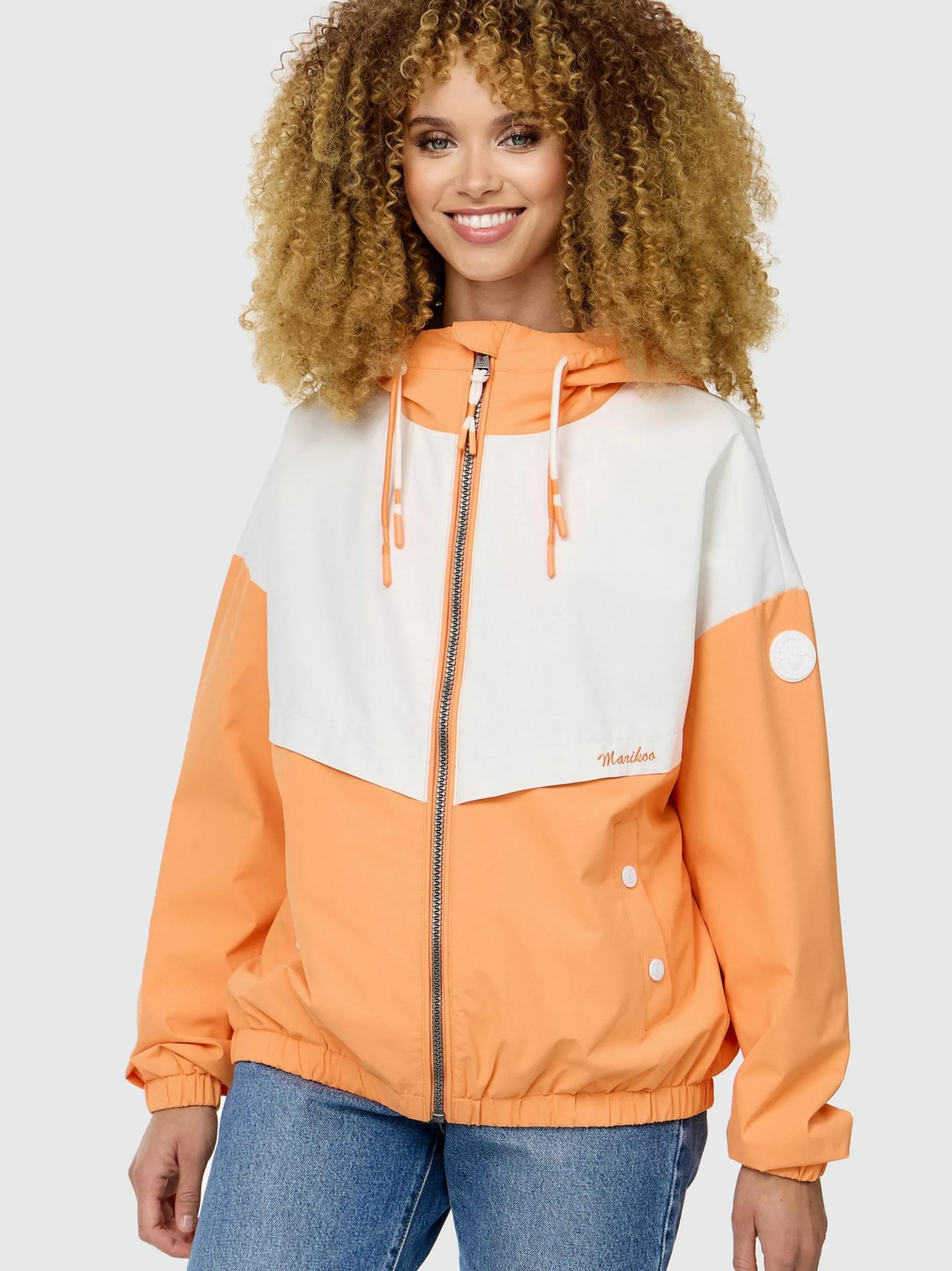 Marikoo Damen Bomberjacke - Liubkaa in aprikot