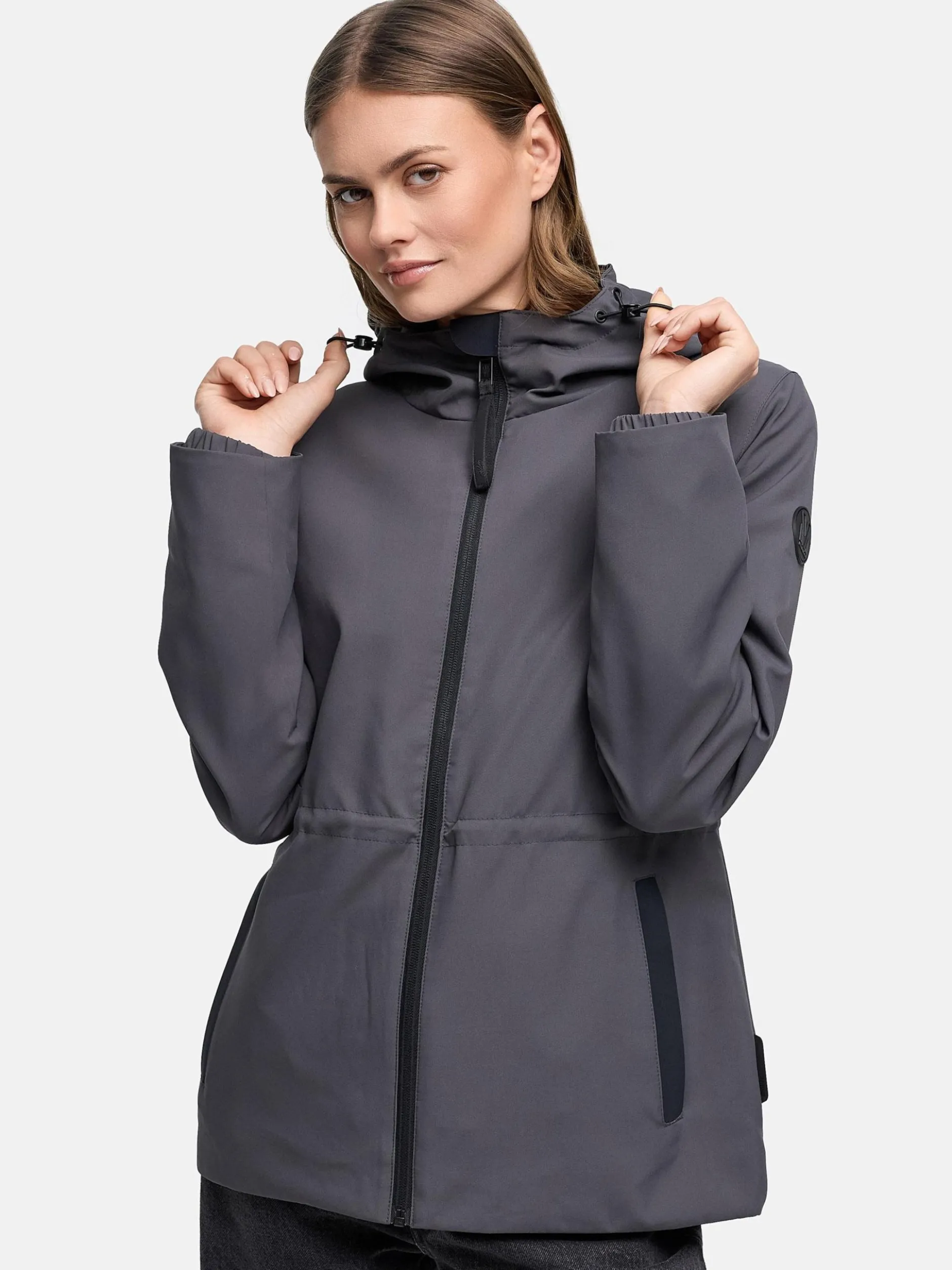 Marikoo Damen Funktionsjacke - Katzilein 16 in anthrazit