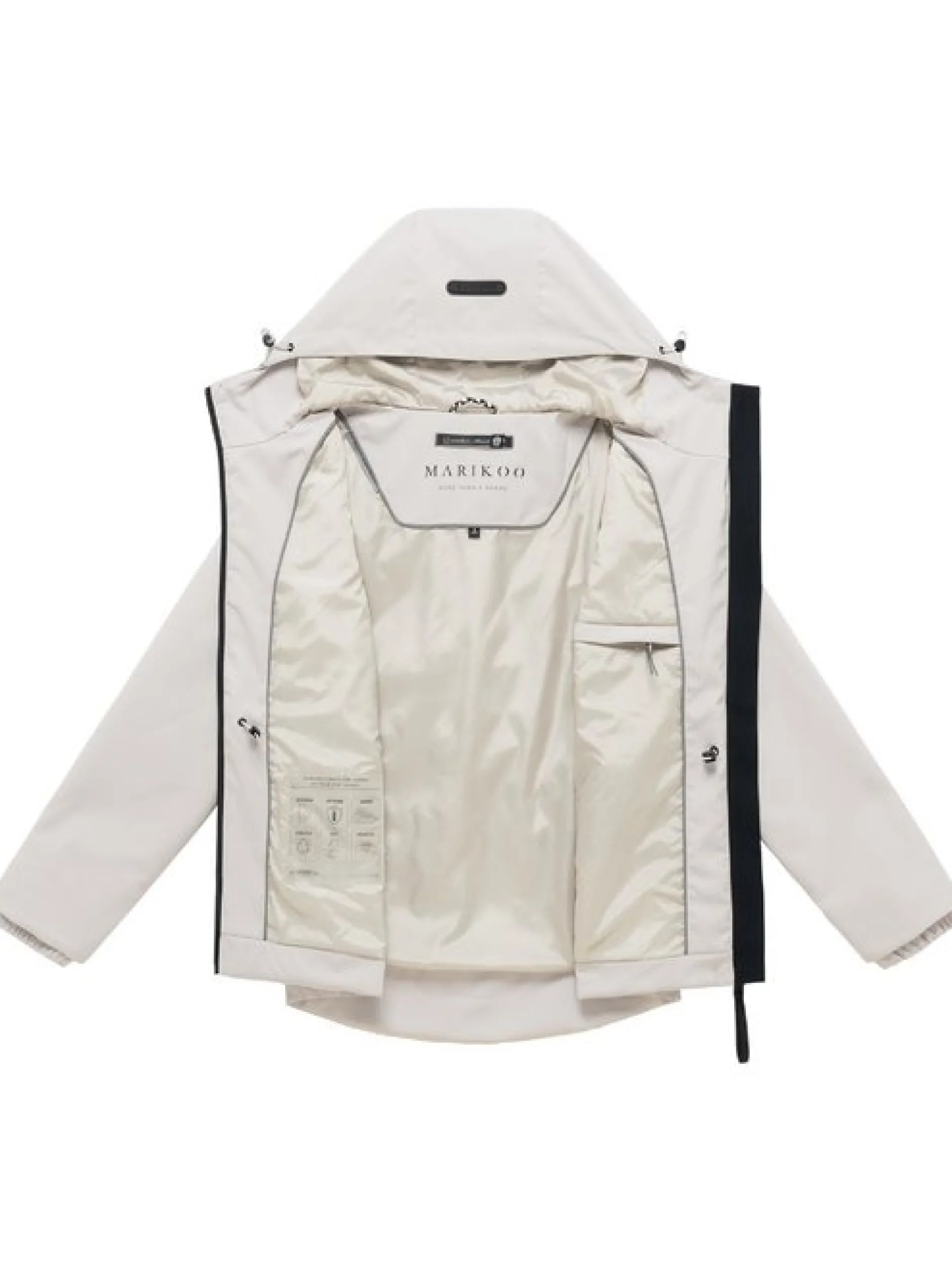 Marikoo Damen Funktionsjacke - Katzilein 16 in beige