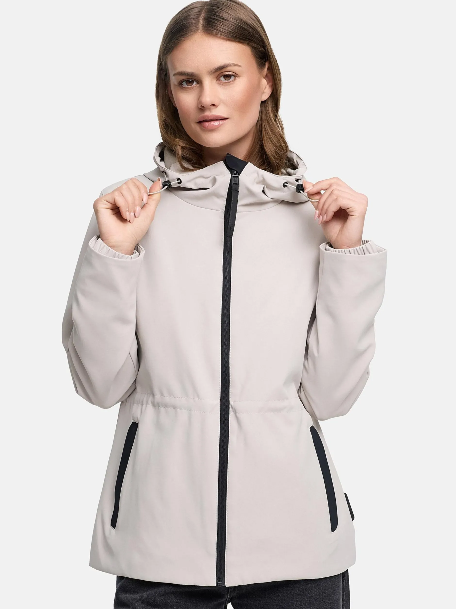 Marikoo Damen Funktionsjacke - Katzilein 16 in beige
