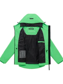 Marikoo Damen Funktionsjacke - Katzilein 16 in grün