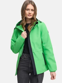 Marikoo Damen Funktionsjacke - Katzilein 16 in grün