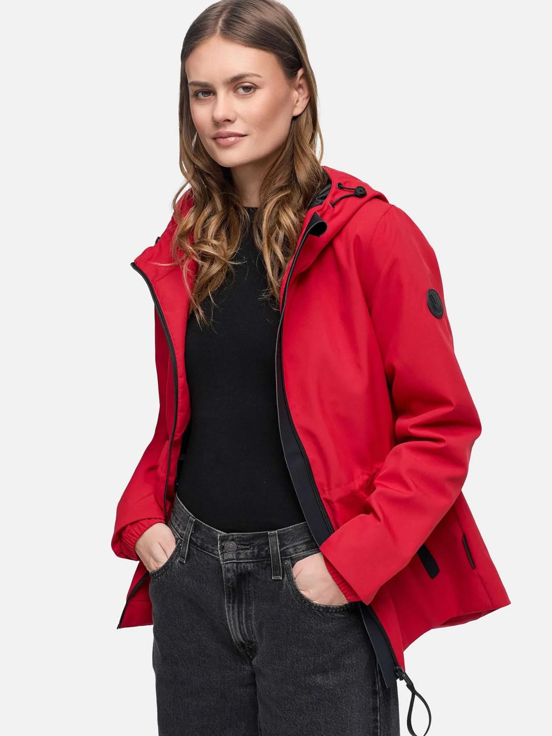 Marikoo Damen Funktionsjacke - Katzilein 16 in rot