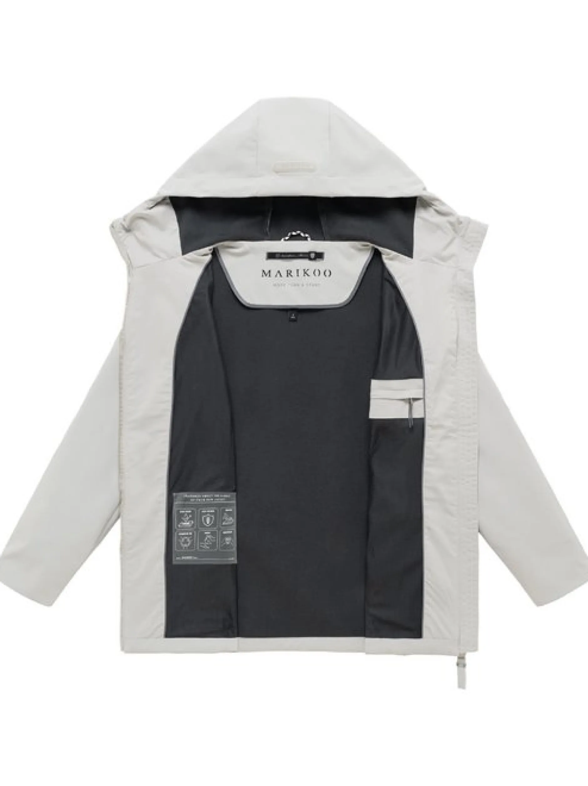 Marikoo Damen Funktionsjacke - Minaa 16 in beige