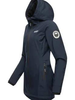 Marikoo Damen Outdoorjacke - Honigbeere in marine