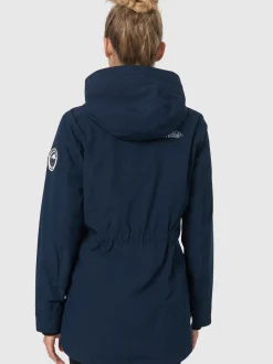 Marikoo Damen Outdoorjacke - Honigbeere in marine
