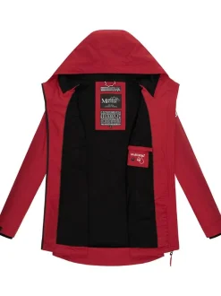 Marikoo Damen Outdoorjacke - Honigbeere in rot