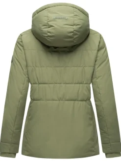 Marikoo Damen Steppjacke - Alemee 16 in oliv