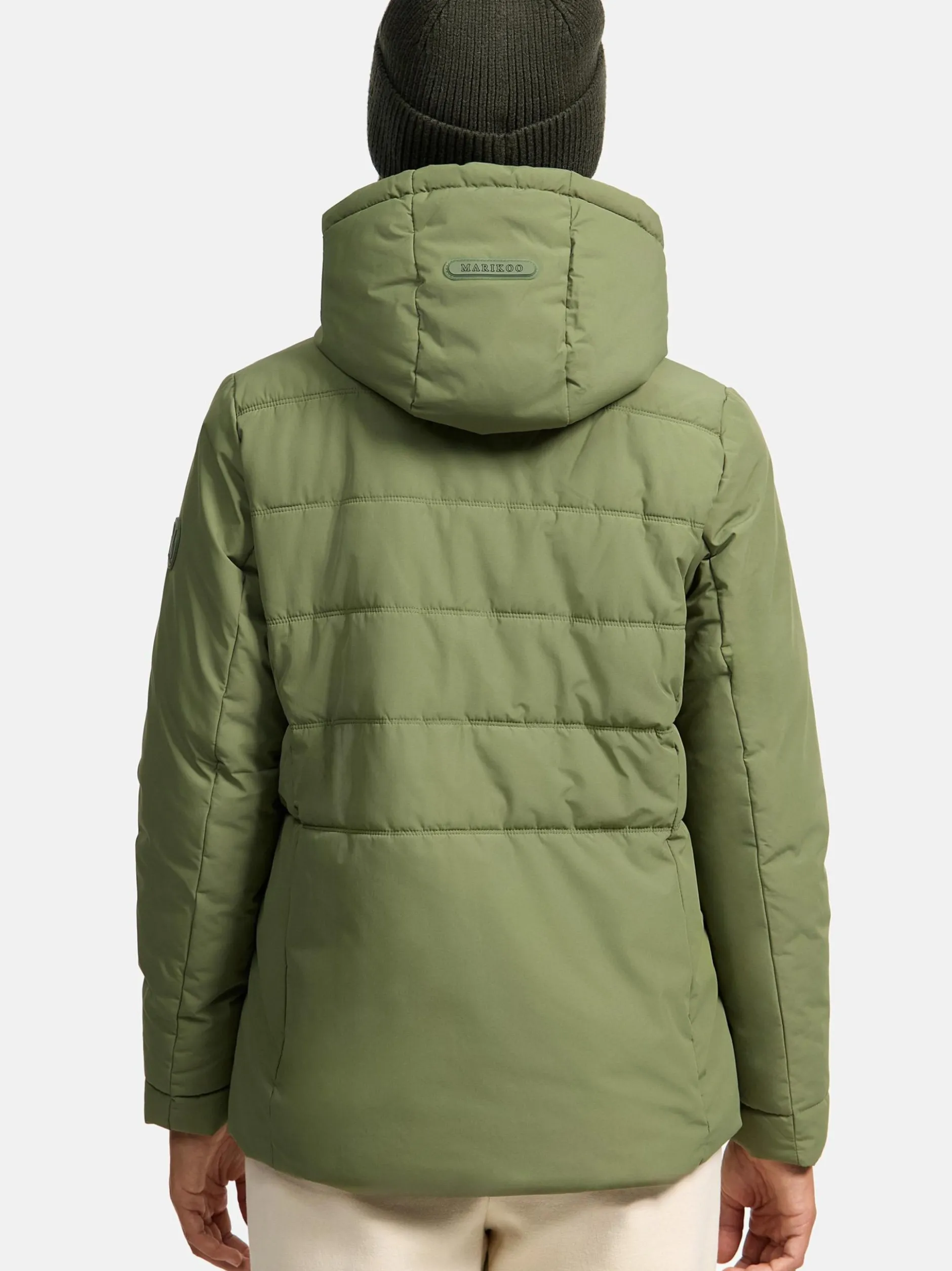 Marikoo Damen Steppjacke - Alemee 16 in oliv