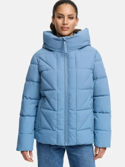 Marikoo Damen Steppjacke - Kuschelnasee 16 in blau