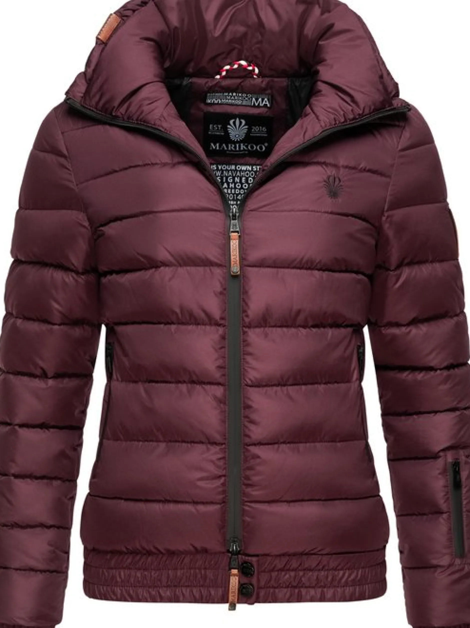 Marikoo Damen Steppjacke - Poison in lila