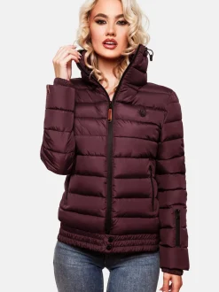 Marikoo Damen Steppjacke - Poison in lila