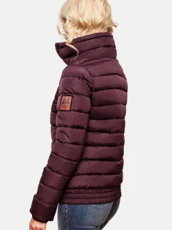 Marikoo Damen Steppjacke - Poison in lila