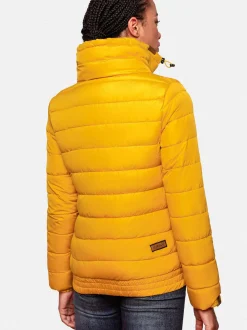 Marikoo Damen Steppjacke - Poison in gelb