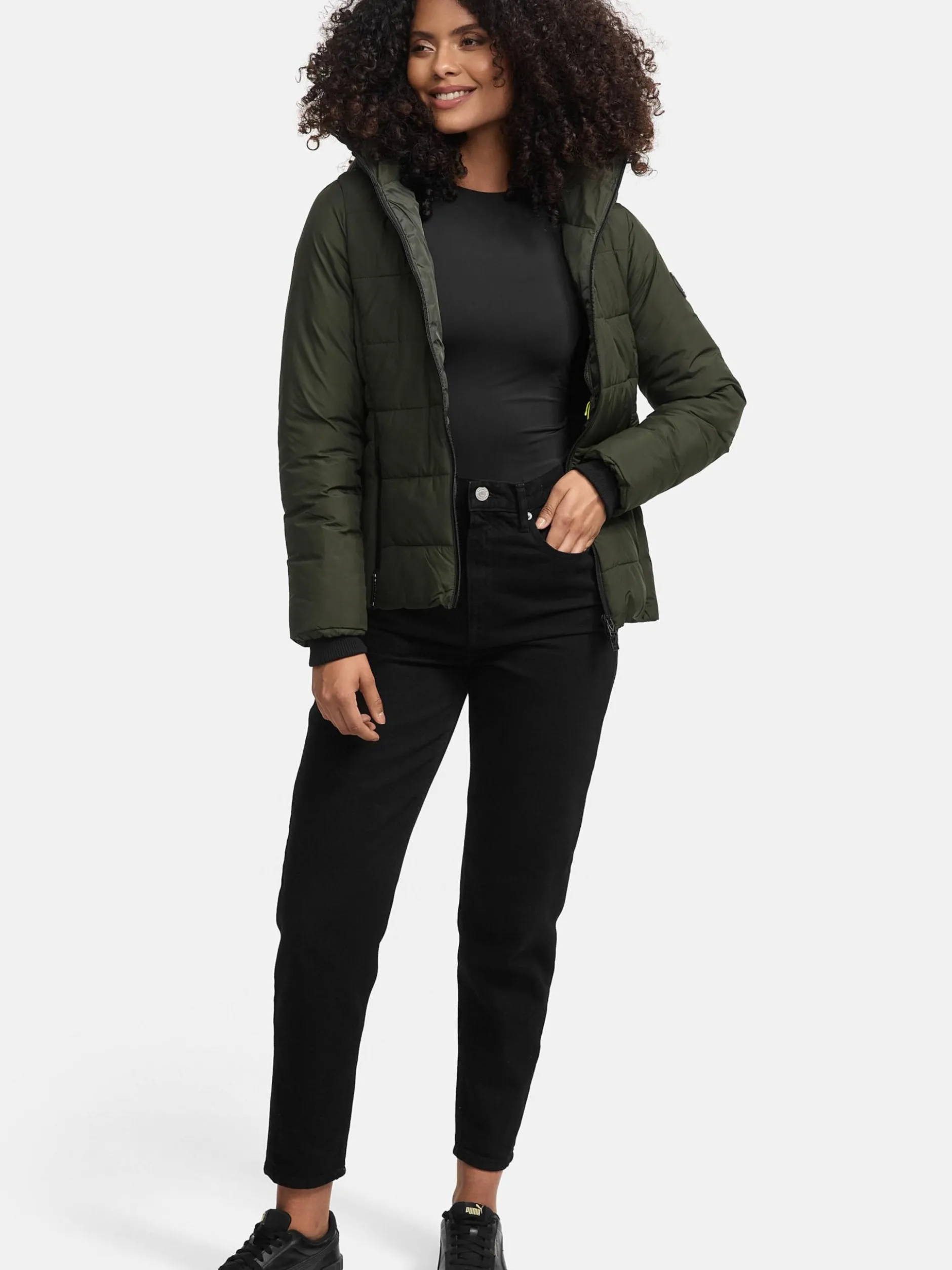 Marikoo Damen Steppjacke - Radaa 16 in oliv