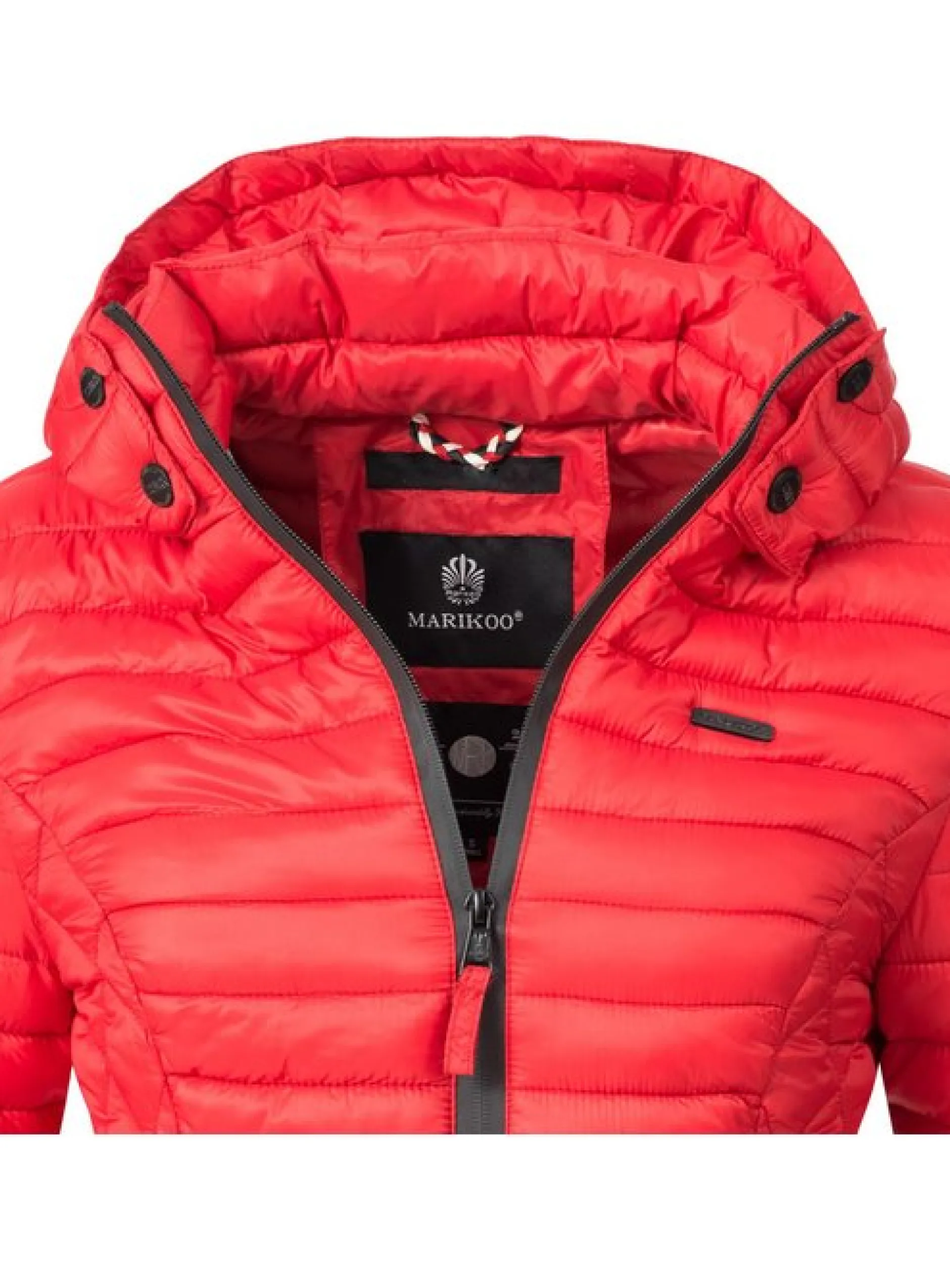 Marikoo Damen Steppjacke - Samtpfote in rot