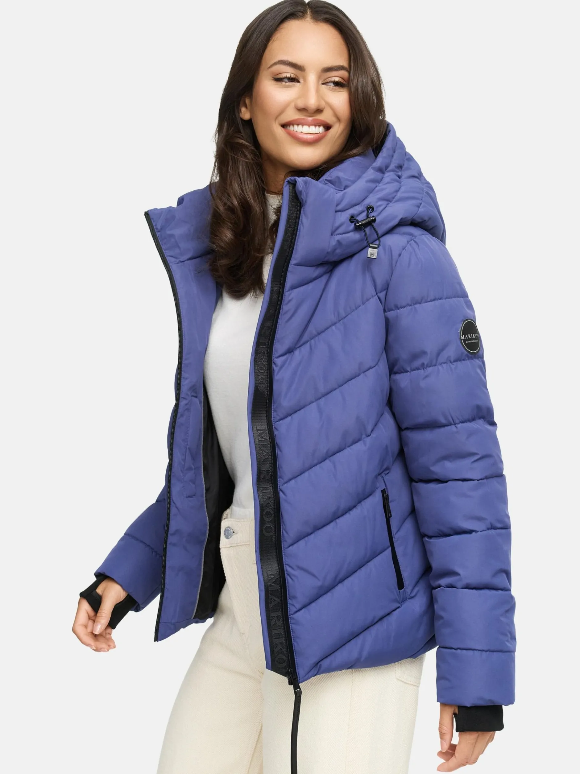 Marikoo Damen Steppjacke - Samuiaa XVI in lila