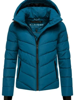Marikoo Damen Steppjacke - Samuiaa XVI in petrol