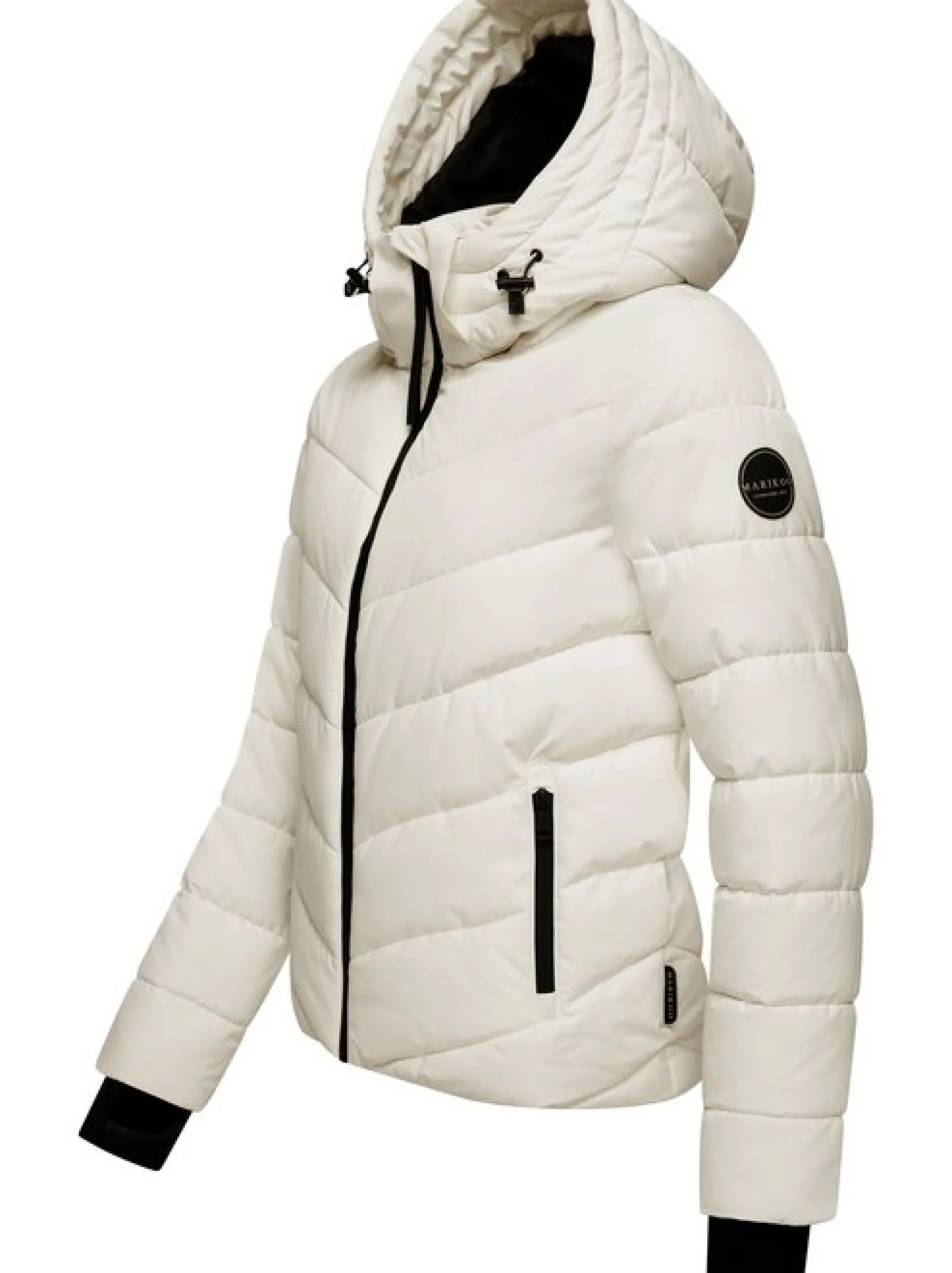 Marikoo Damen Steppjacke - Samuiaa XVI in weiß