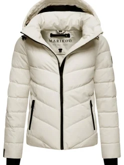 Marikoo Damen Steppjacke - Samuiaa XVI in weiß