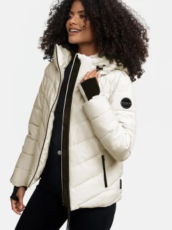 Marikoo Damen Steppjacke - Samuiaa XVI in weiß