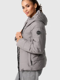 Marikoo Damen Steppjacke - Shimoaa XVI in grau