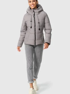Marikoo Damen Steppjacke - Shimoaa XVI in grau