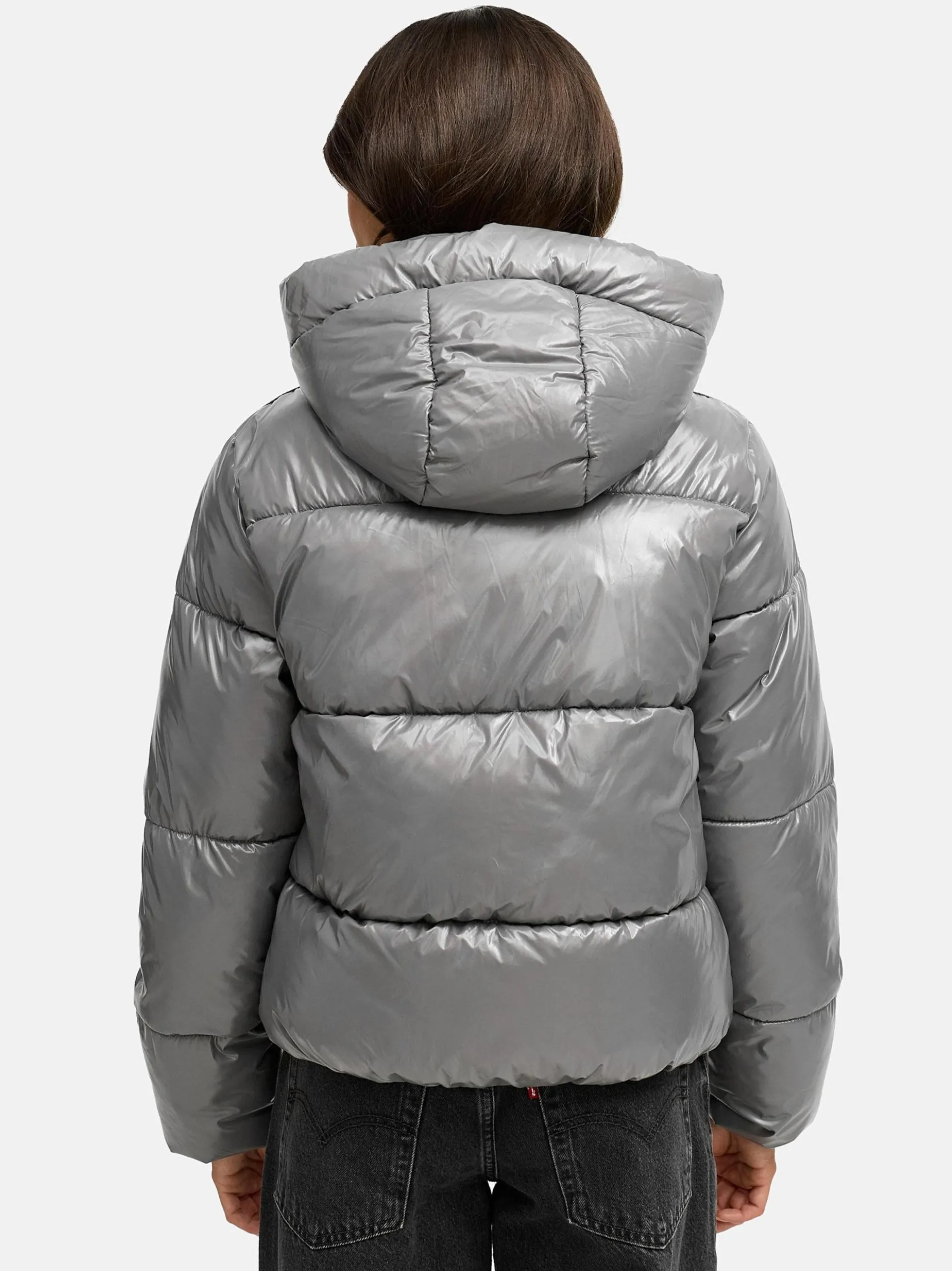 Marikoo Damen Steppjacke - Skyraa 16 in grau