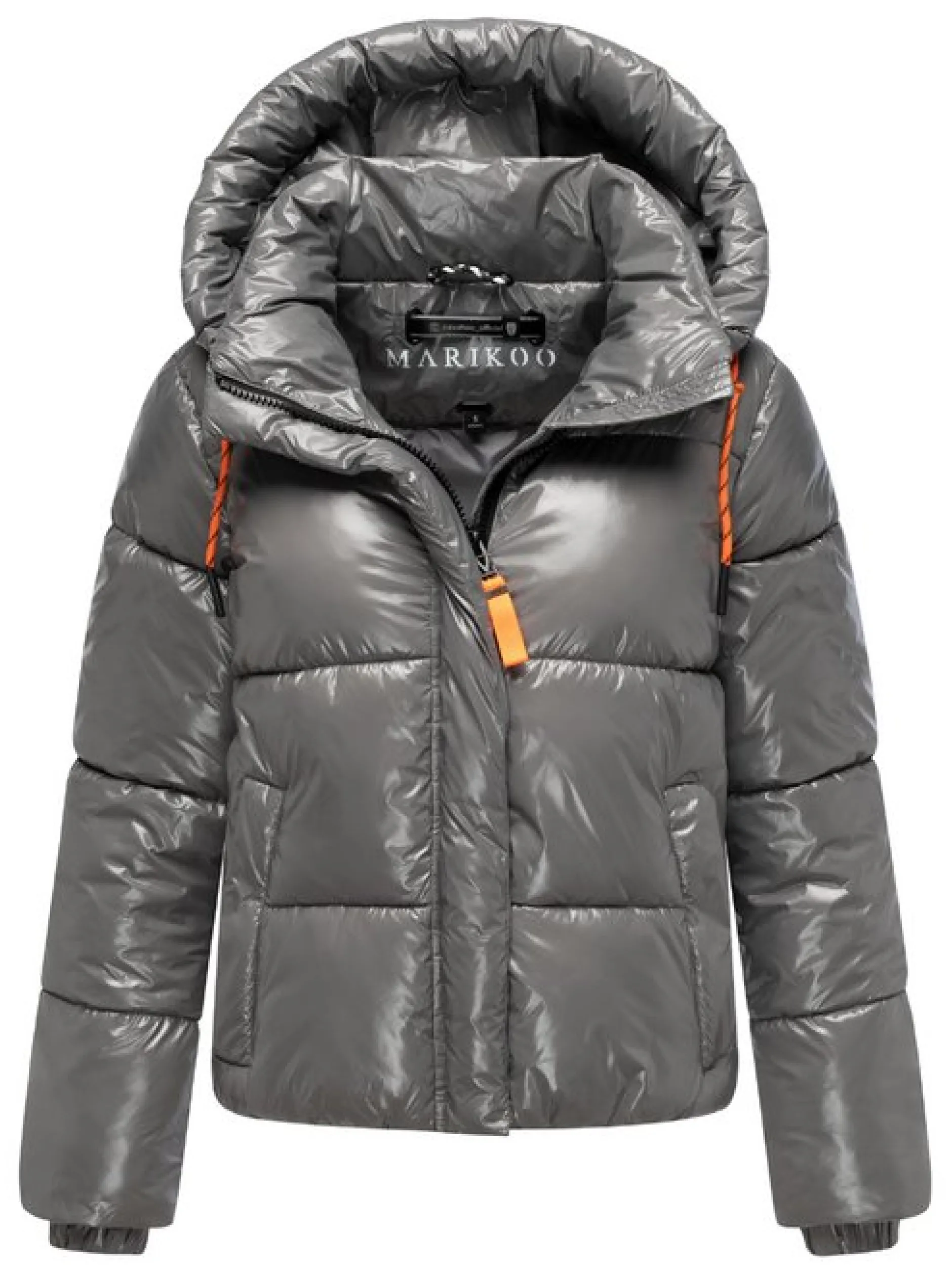 Marikoo Damen Steppjacke - Skyraa 16 in grau