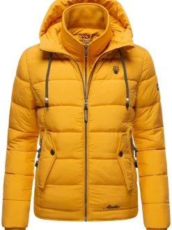 Marikoo Damen Steppjacke - Taisaa Prc in gelb
