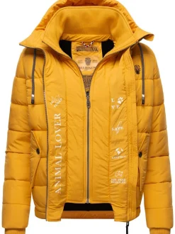 Marikoo Damen Steppjacke - Taisaa Prc in gelb